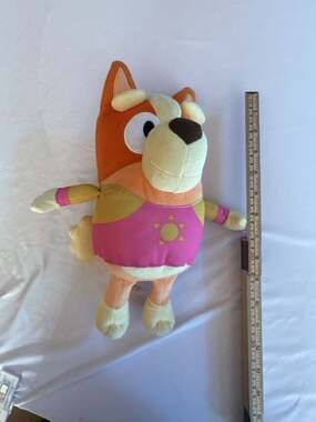 757 Bluey Beach Bingo Talking Plush 13-inch Interactive Stuffed Animal